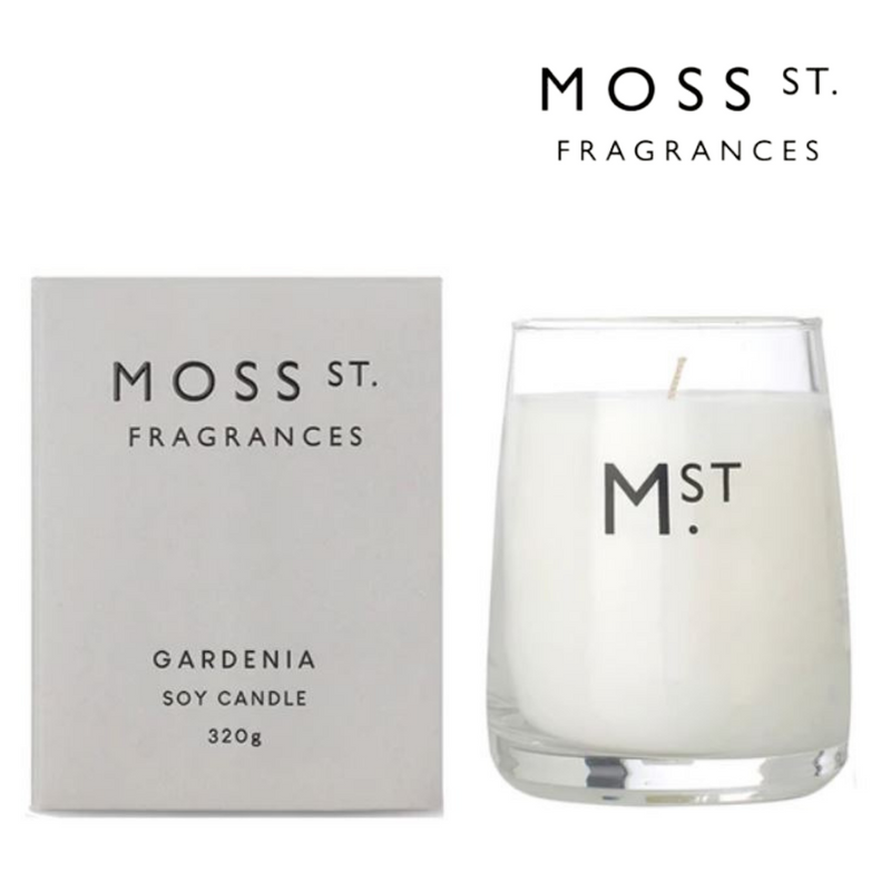Moss St Gardenia - Large Soy Candle 370g