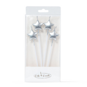 Candle Picks Star Candle Picks Silver 4 Pack – thumbnail