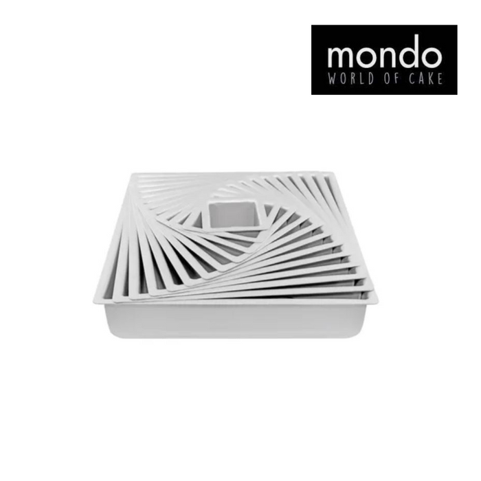 MONDO Pro Square Cake Pan 6in 15 x 7.5cm