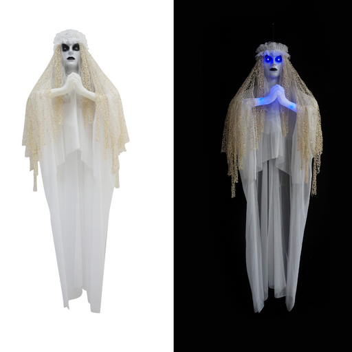 Light Up Hanging Lady 150cm