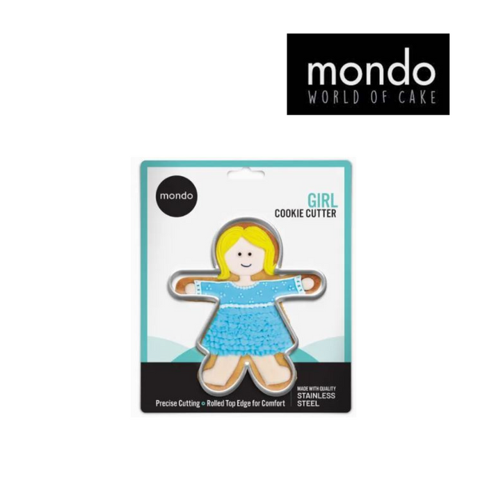 MONDO Girl Cookie Cutter 2.5cm High