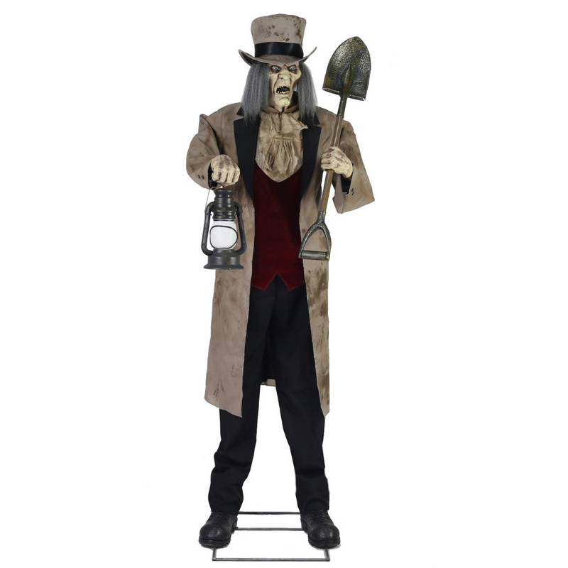 Animated Zombie Grave Digger 190cm