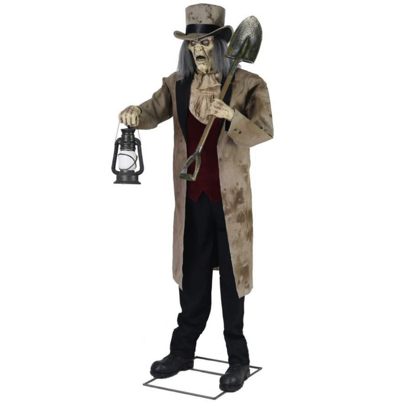 Animated Zombie Grave Digger 190cm