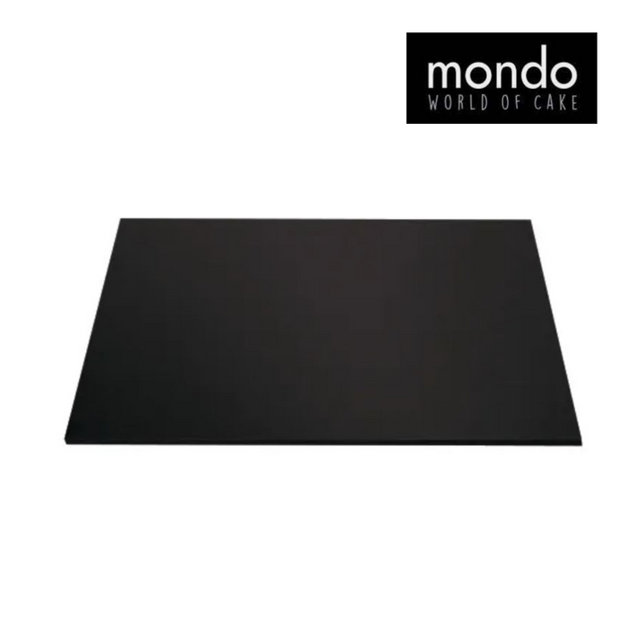 MONDO Cake Board Square - Black 7in 1pc 17.5cm