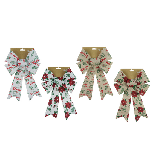 Ronis Vintage Bow Large 23x38cm 4 Asstd