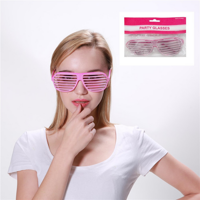 Bling Glasses - Pink
