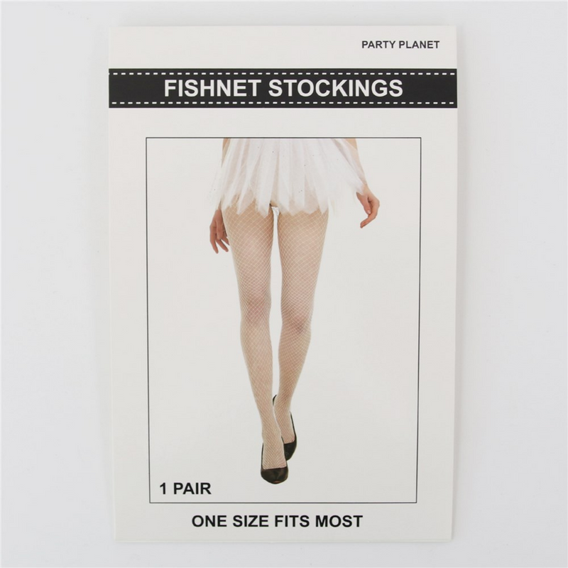 Fishnet Tights White