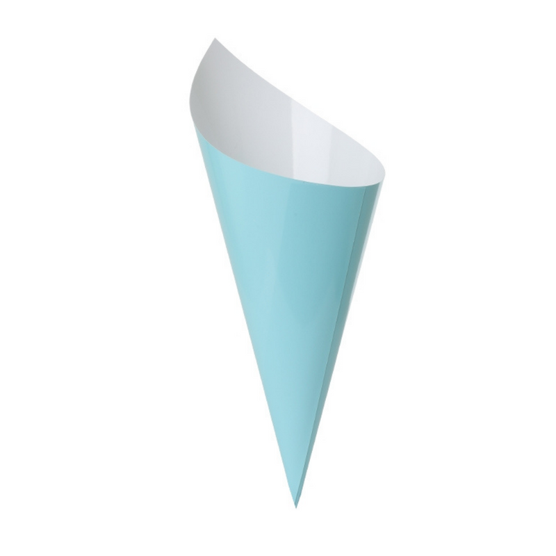 Paper Snack Cone Pastel Blue 10pk Five Star