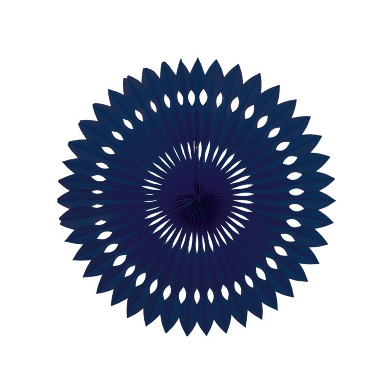 Hanging Fan Navy Blue 40cm Five Star