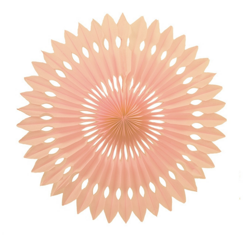 Hanging Fan Peach 24cm Five Star