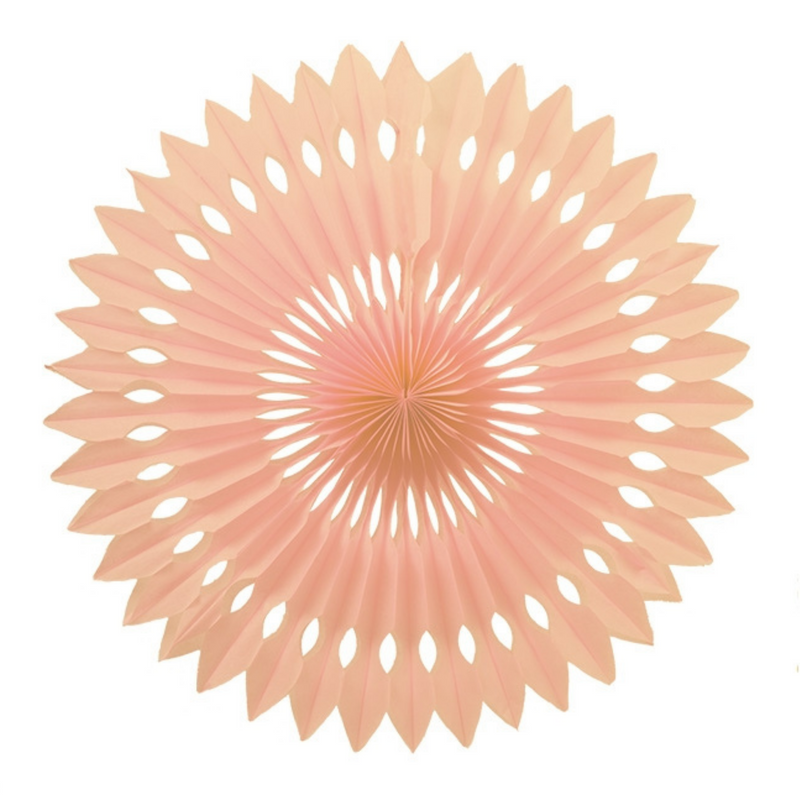 Hanging Fan Peach 40cm Five Star