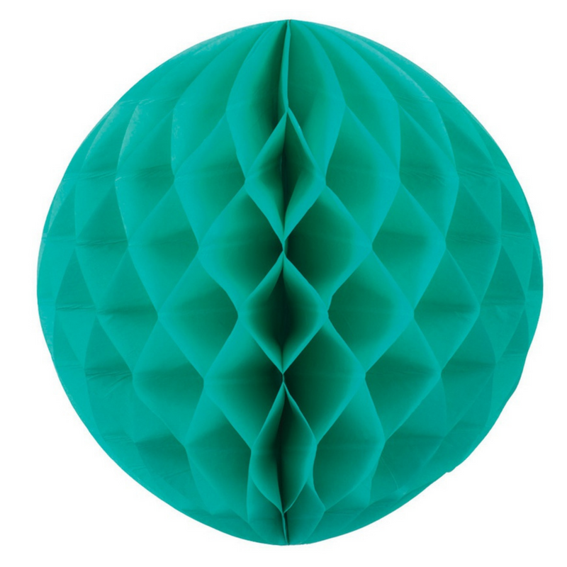 Honeycomb Ball Classic Turquoise 25cm Five Star