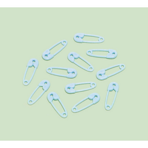 Safety Pin Blue Favor 24pk