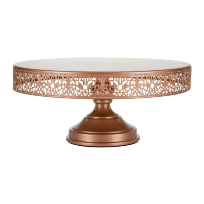 Ronis Wedding Cake Stand Rose Gold 35cm