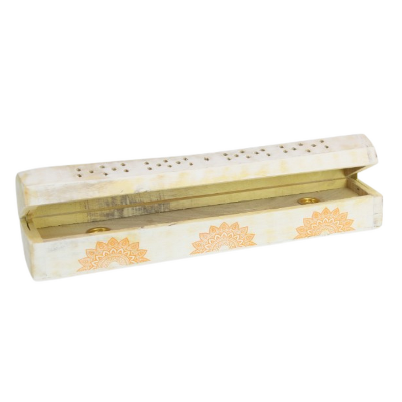 Ronis White Wash Incense/Cone Holder 30cm Assorted