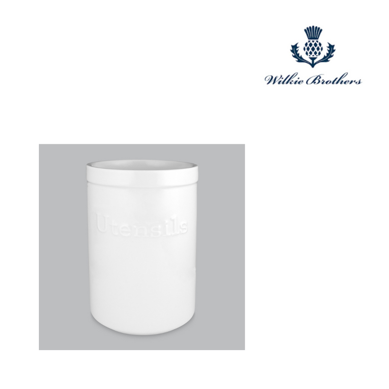 Ronis Wilkie Brothers New Bone Utensil Pot 17x12cm