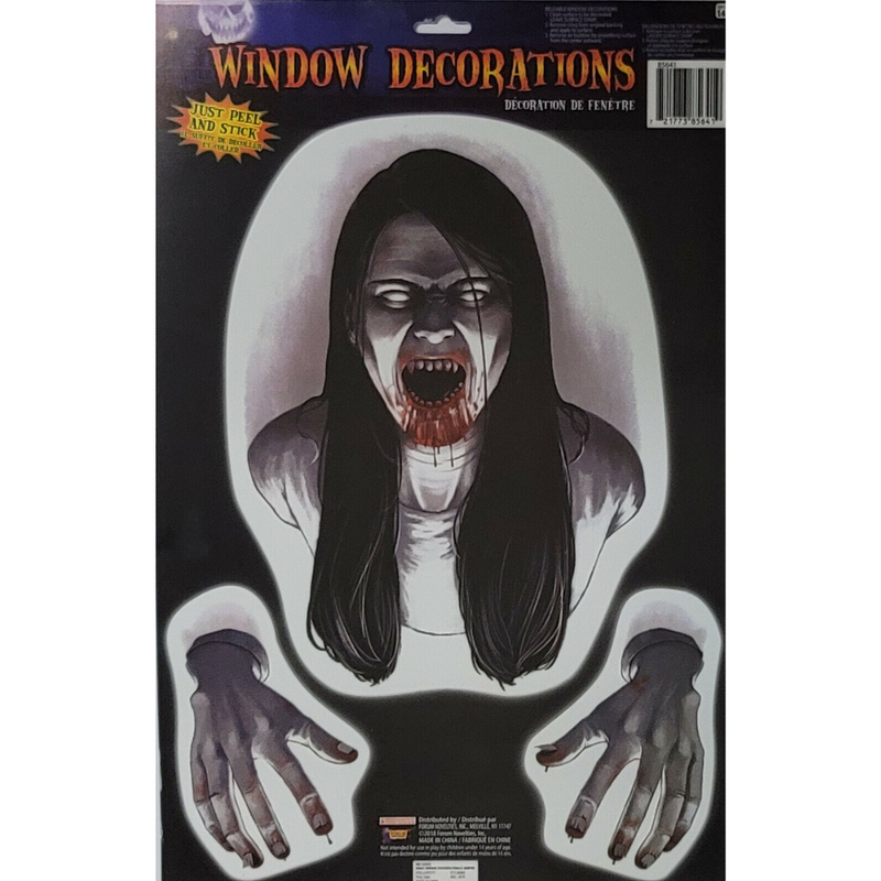 Ronis Window Stickers Female Vampire