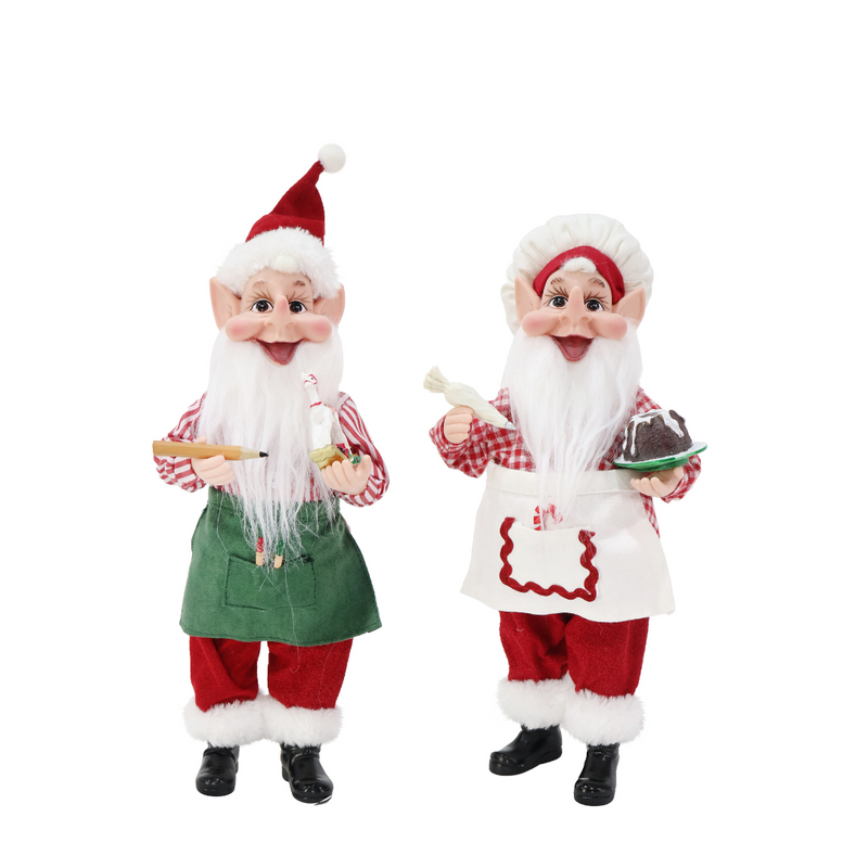 Ronis Workshop Bakeshop Elf 30cm Assorted