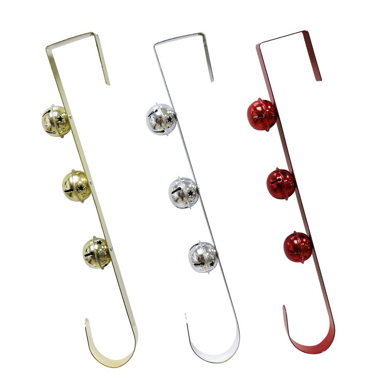 Ronis Wreath Hanger with 3 Nutbells Assorted
