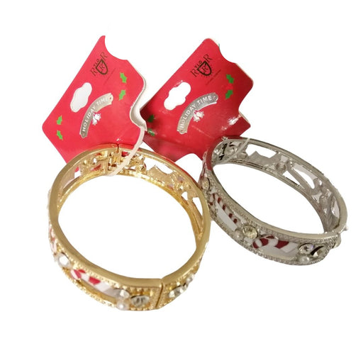 Christmas Snap Bangles