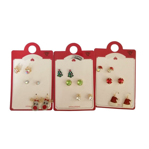 Christmas Earring Pack of 3
