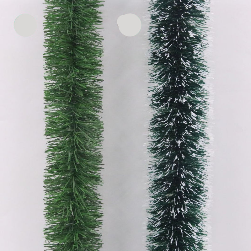 Christmas Green Tinsel 200cm