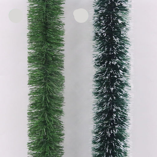 Christmas Green Tinsel 200cm