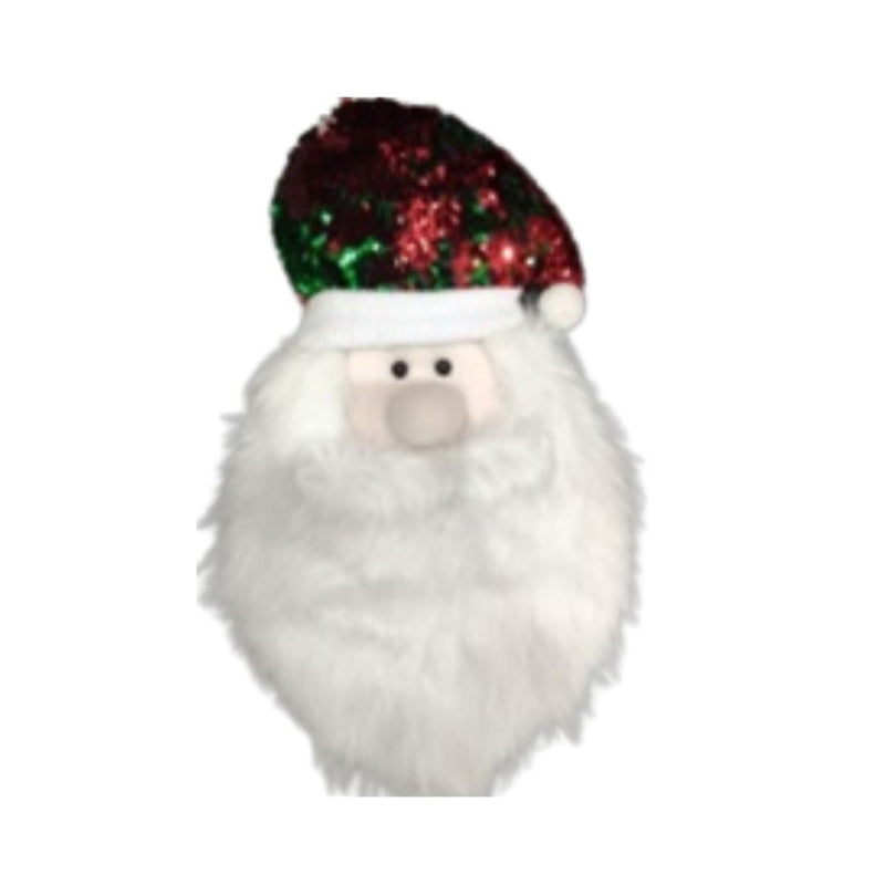 Santa Face Light Up 55cm