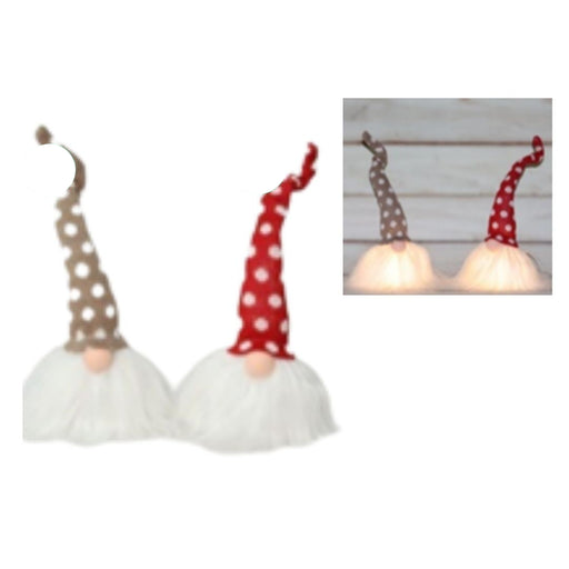 Gnome with Spot Hat LightUp 31cm