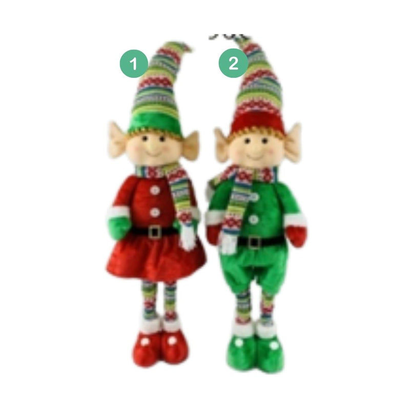 Elves Extndable Green/Red 90Cm