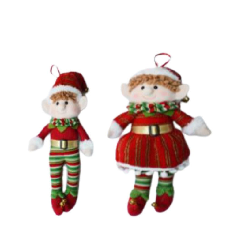Christmas Plush Hanging Elf