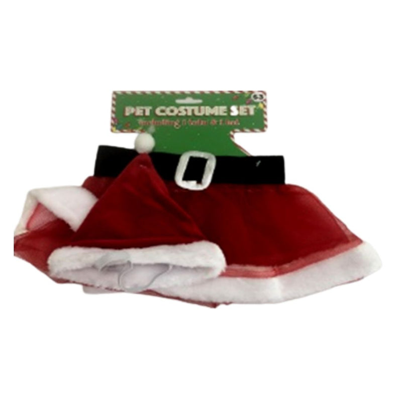 Christmas Pet Tutu/Hat Set