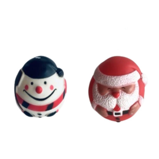 Santa/Snowman Ball Pet Toy