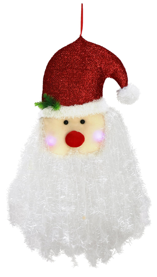 Santa Curly Beard Light Up 70cm