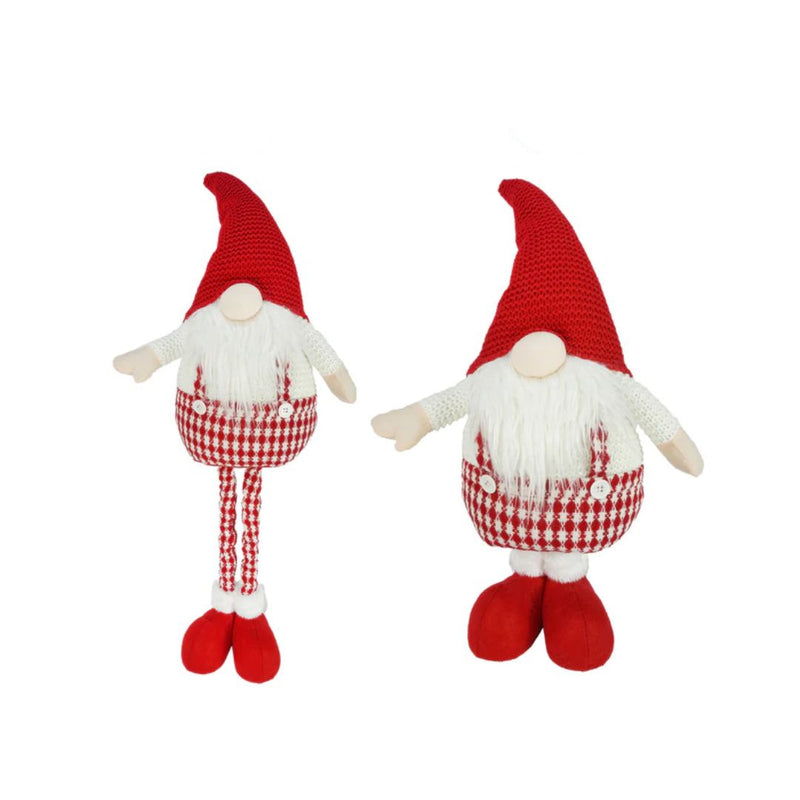 Extendable Gnome Red/White 52-78cm