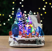 Led Musical Reindeer Garden Rotate – thumbnail