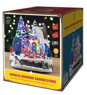 Led Musical Reindeer Garden Rotate – thumbnail