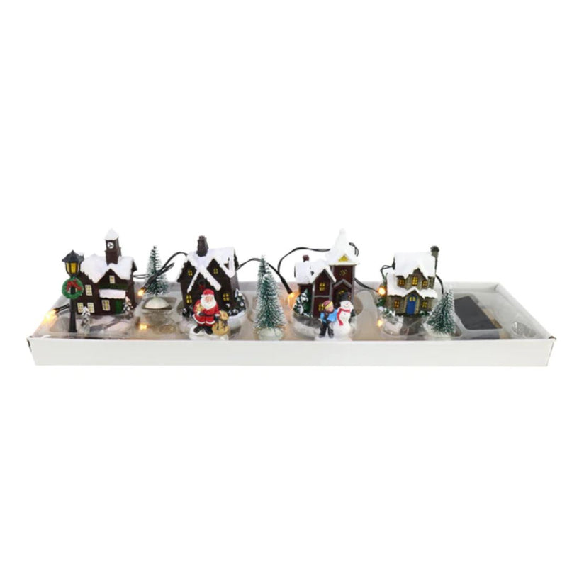 LED CHRISTMAS STREET SCENE SET 11pc