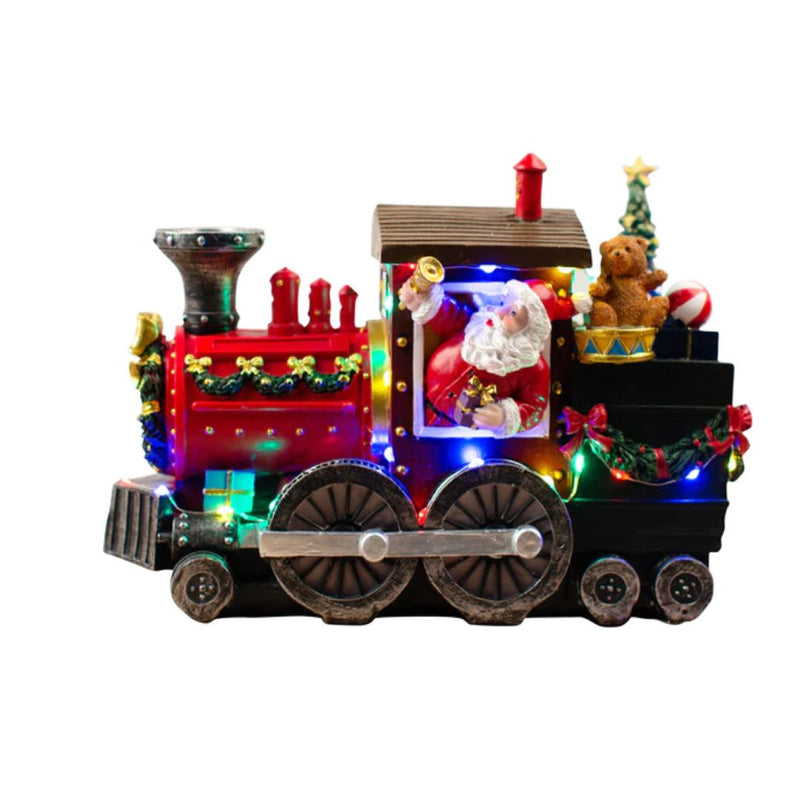 Led Musical Santa Train Engine