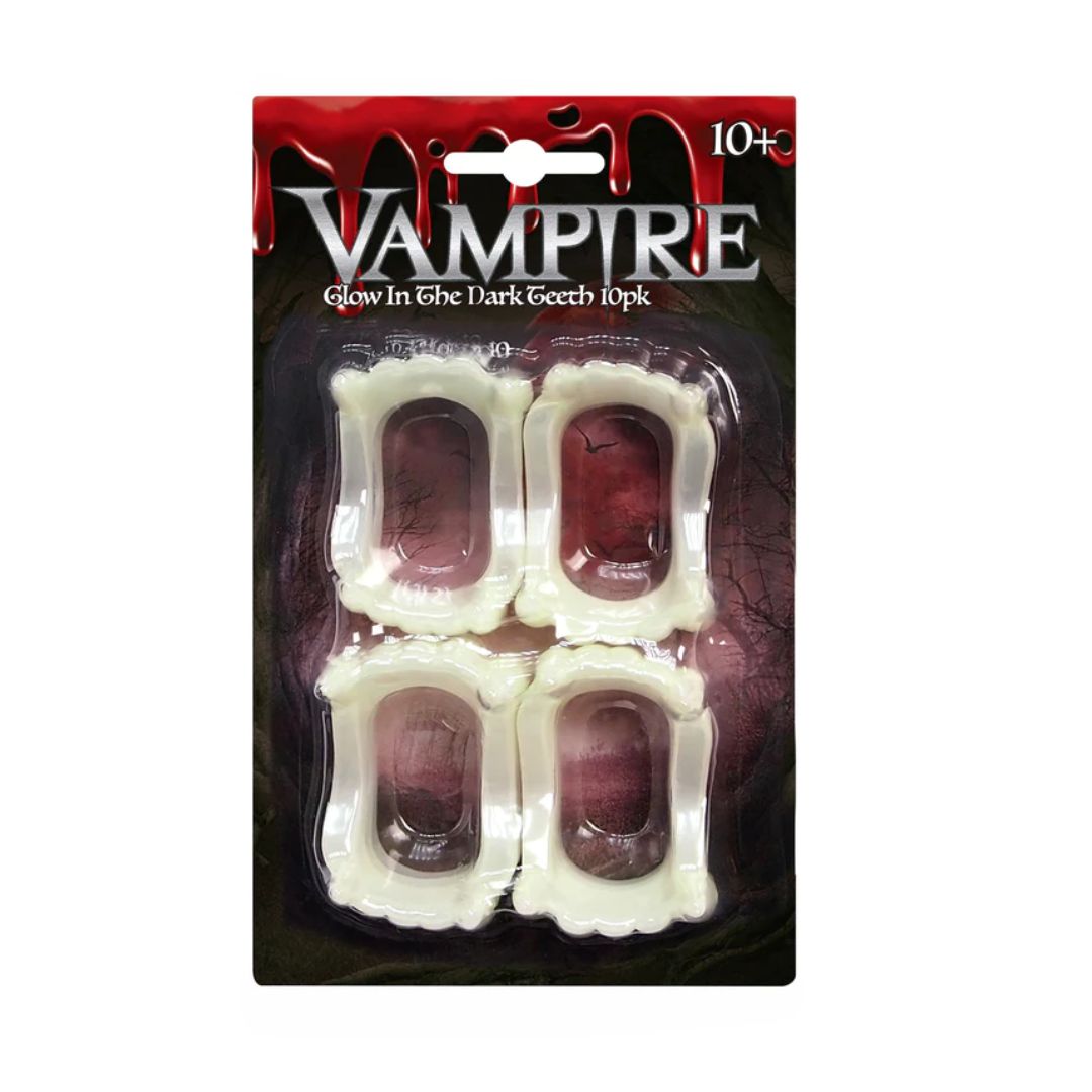 Vampire G.I.D Teeth 6cm 10pk — Ronis