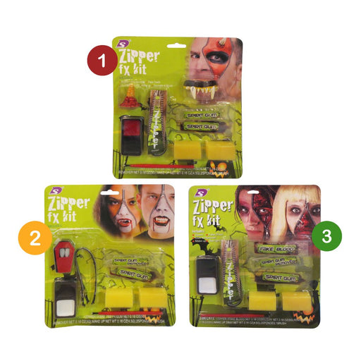 Zipper Effect Makeup Set