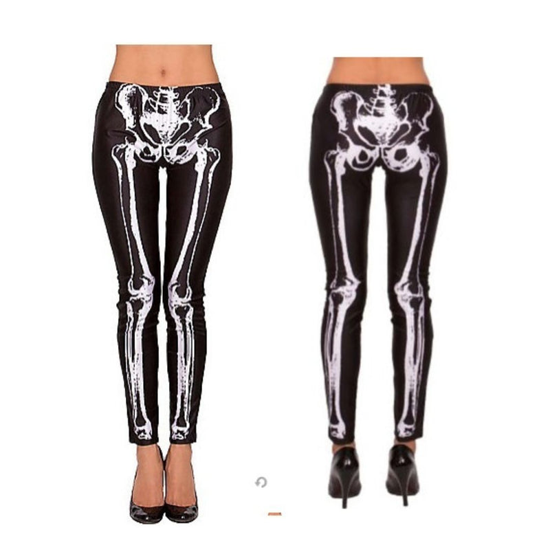 Skeleton Leggings Ladies