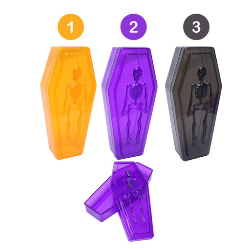 Halloween Coffin Candy Box with Lid 19.5cm