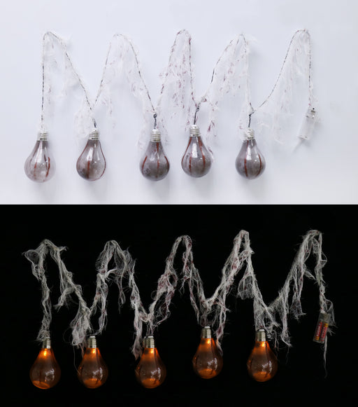 B/O Light Up Reaper Garland