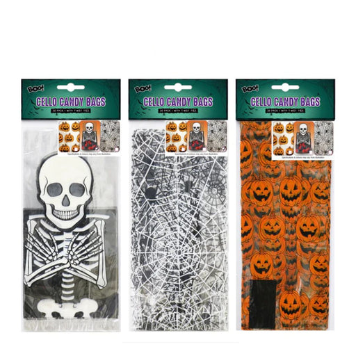 Trick or Treat Pop-Out Candy Bags