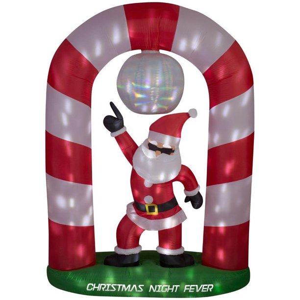 Inflatable Disco Santa N 240 Cm