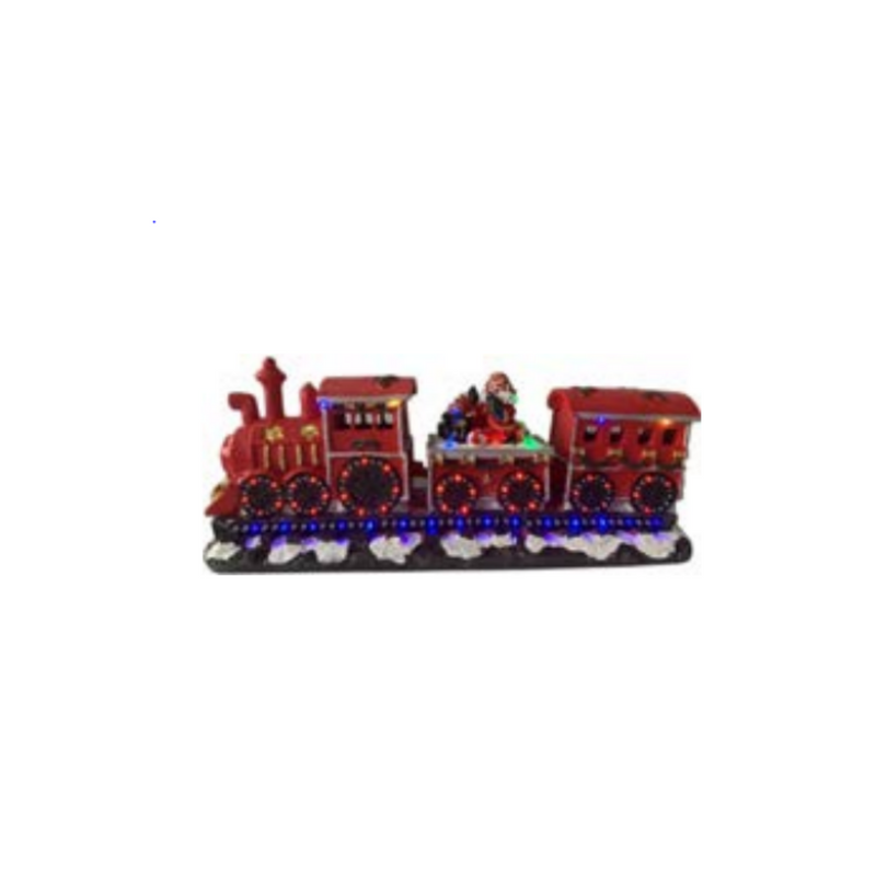 Musical Christmas Train with LED Lights