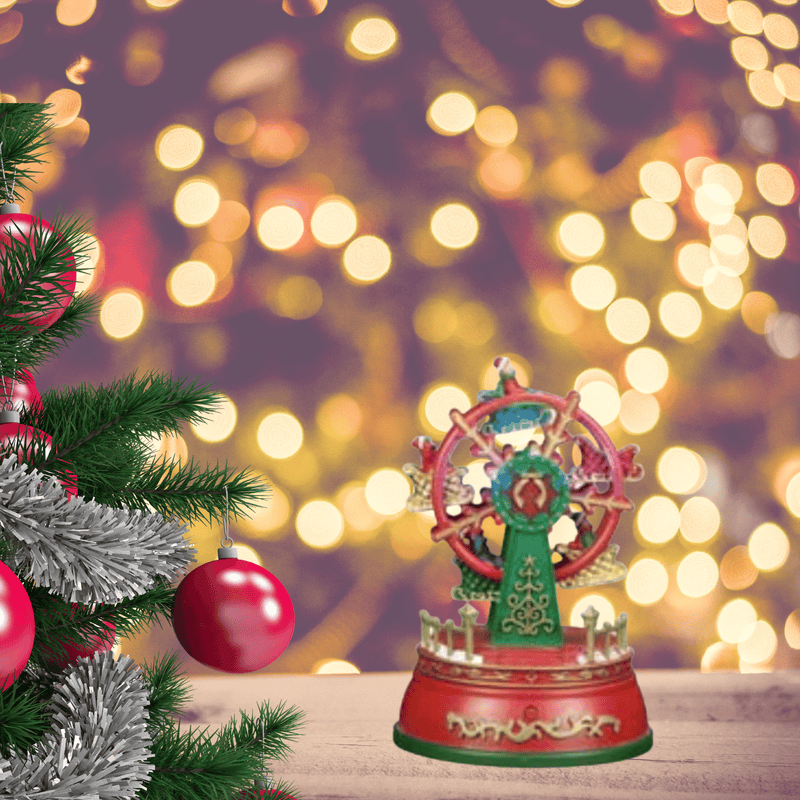 Musical Spinning Ferris Wheel Mini With Lights