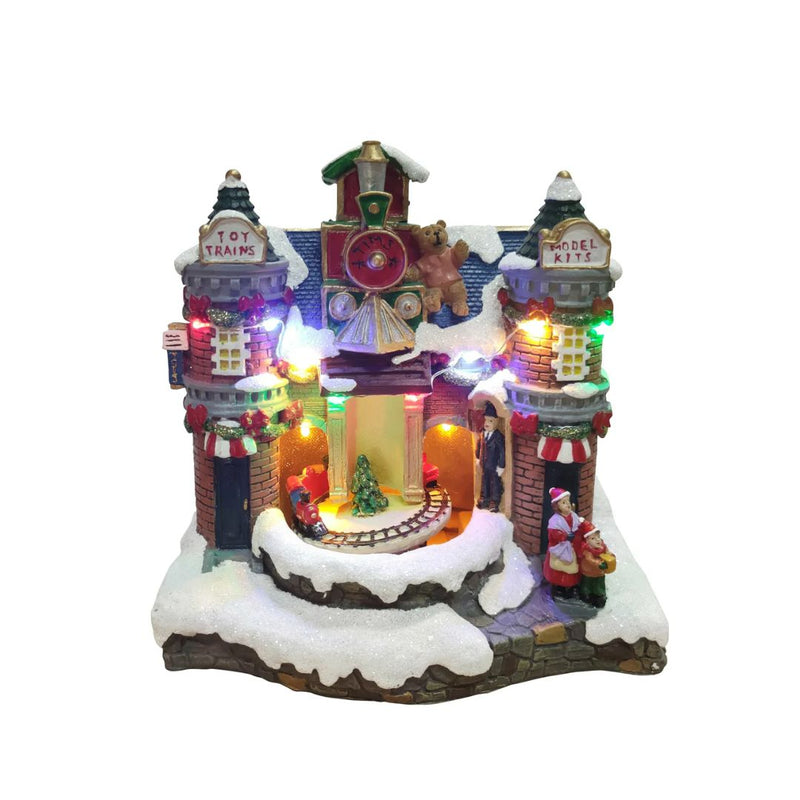 Tims Toy Factory Moving Train with LED Lights