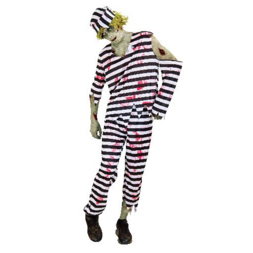 Ronis Zombie Prisoner Mens Costume
